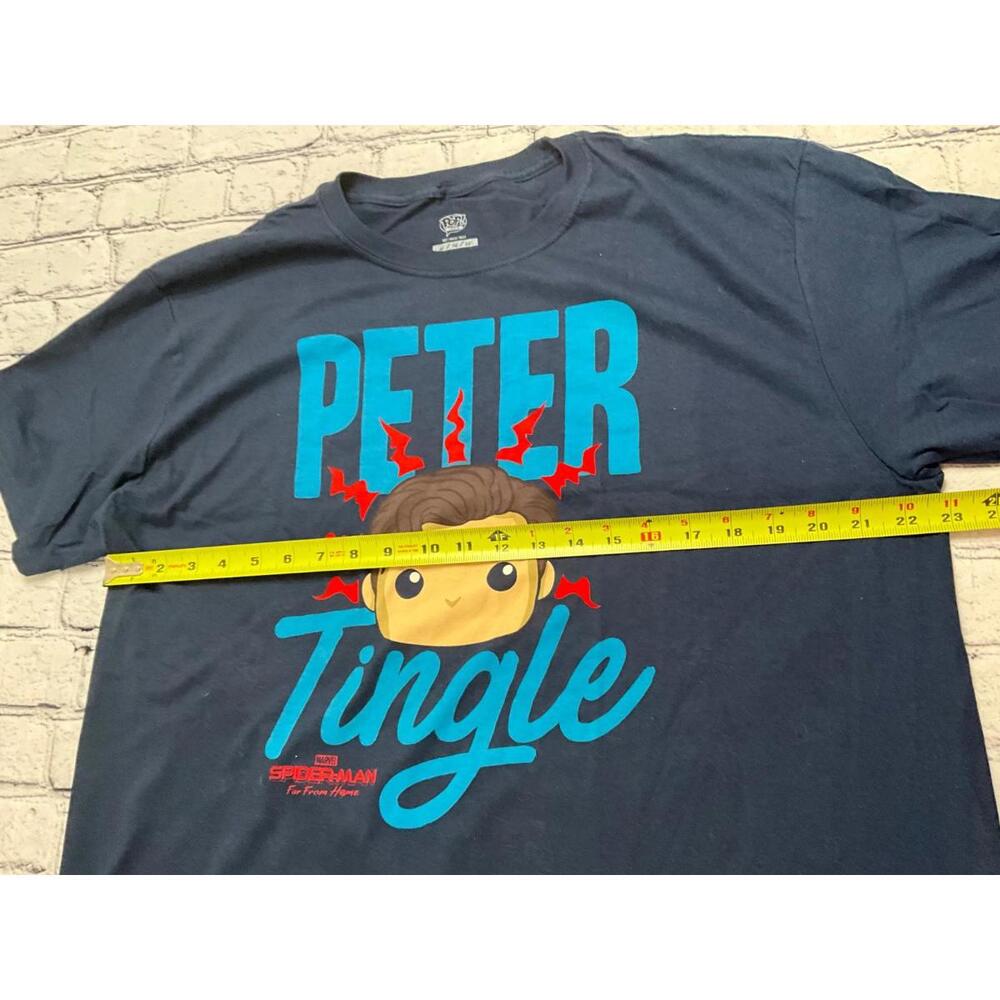 Spiderman T-Shirt Peter Tingle Funko Pop Size XL Blue - Picture 4 of 6